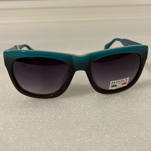 M.O.D.A Made in Italy IM109 turquoise sunglasses